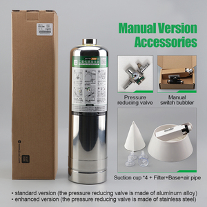 Accesorios para <span class=keywords><strong>acuarios</strong></span> de alta calidad tanque de planta sistema de suministro de dióxido de carbono cilindro de acero inoxidab - Product Image 4