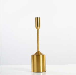 Bougeoir fini or éclairage de Noël intérieur bougeoir en métal décoration de mariage maison et salon - Product Image 6