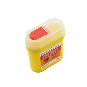 Bán Buôn 0.2L Dùng Một Lần <span class=keywords><strong>Sharps</strong></span> Container Pocket Nhựa Cho Y Tế Chất Thải Nguồn Cung Cấp Kim Thùng Rác Có Thể - Product Image 2
