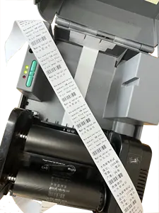 Packing Line Barcode Printer Consumable Cinta Cera Y Resina 110 X 300 PRINTER WAX RIBBON