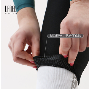 LAMEDA Pantalon de cyclisme d'<span class=keywords><strong>hiver</strong></span> pour femmes Noir Pantalon thermique imperméable Pantalon de cyclisme extérieur Long Bib Pants - Product Image 3