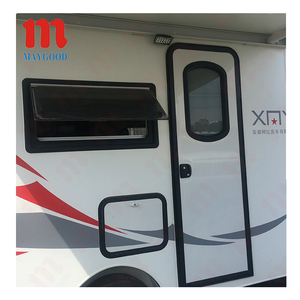 Puerta <span class=keywords><strong>para</strong></span> caravana de alta resistencia de 622x1822 mm con ventana de vidrio templado o acrílico, puerta de entrada <span class=keywords><strong>para</strong></span> autocaravana - Product Image 3
