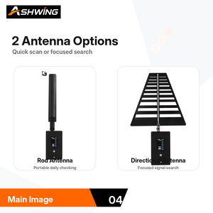 Rilevatore di Droni 1-5km con Antenna a 360°, Rilevatore FPV Portatile <span class=keywords><strong>2</strong></span>.4GHz <span class=keywords><strong>5</strong></span>.8GHz 900MHz 1.1GHz 1.2GHz 1.4GHz, Display da <span class=keywords><strong>3</strong></span>.97" con Riconoscimento in 2ms - Product Image 4
