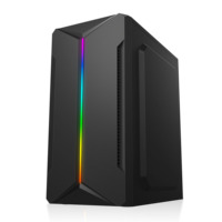 Hot-selling Desktop RGB PC Gaming Computer Cases & Mid-Towers Chassis Side Panel Window Computer case