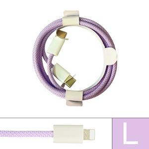 <span class=keywords><strong>C</strong></span>âble de chargeur tressé en nylon PD60W couleur macaron 1M 3A Type <span class=keywords><strong>C</strong></span> vers Type <span class=keywords><strong>C</strong></span> pour <span class=keywords><strong>Apple</strong></span> 15 16 Pro Max <span class=keywords><strong>C</strong></span>âble <span class=keywords><strong>USB</strong></span> <span class=keywords><strong>C</strong></span> - Product Image 5