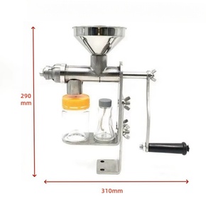 Small Home Use Manual Stainless Steel Oil Presser Suner Seeds Oil Extractor and Canola Peanut Rosehip Oil <b>Maker</b> - Product Image 5