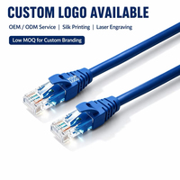 Cable de Red Gigabit UTP RJ45 CAT6 CCA 23AWG en Oferta, para Hogar Inteligente, Escritorio y Estación de Trabajo