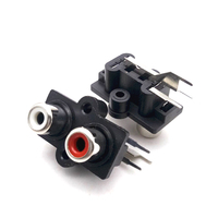 AV4-8.4-16 4 yollu genel amaçlı için rca jakı pcb dayanağı AV RCA giriş jak soketi 8 pin rca konnektör fişi