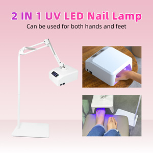 <span class=keywords><strong>Lampe</strong></span> UV <span class=keywords><strong>LED</strong></span> sans fil pliable H20 <span class=keywords><strong>pour</strong></span> salon de beauté, séchoir à gel <span class=keywords><strong>pour</strong></span> ongles, machine à sécher le <span class=keywords><strong>vernis</strong></span> à ongles, pédicure, prix d'usine - Product Image 2