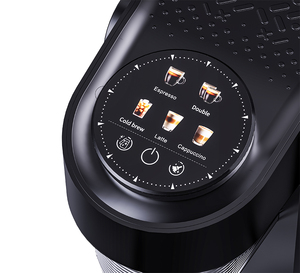 Machine à café expresso semi-automatique avec écran LCD, 1400W, 1,1L, avec mousseur à lait pour la maison, le bureau, le restaurant - Product Image 4