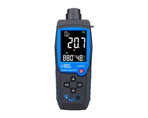 Détecteur d'oxygène intelligent AT8100 (O2) Analyseur de gaz en matériau ABS Plage de mesure 0-25% VOL Résolution 0,1% Précision - Product Image 5