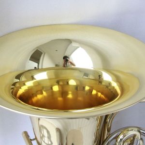 <span class=keywords><strong>Tuba</strong></span> professionnelle de haute qualité à 4 pistons rotatifs, instruments en cuivre - Product Image 6