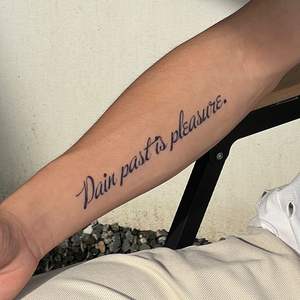 Autocollant de <span class=keywords><strong>tatouage</strong></span> en papier imperméable à l'eau, motif de phrase anglaise, jus de plantes, longue durée (15 jours), haute qualité - Product Image 3