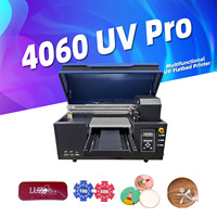 Nieuwe TUCAN 4060 PRO UV-inkt vlakbedprinter voor het printen van glas & acryl DTF stickers, Epson XP600/I1600 printkop, 1 jaar garantie