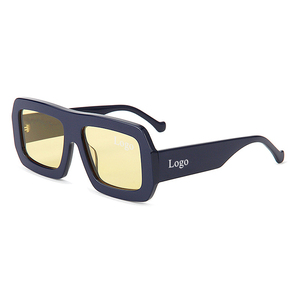 Gafas de Sol Cuadradas de Moda para Mujer 2026, Gafas de Sol Polarizadas con Logotipo Personalizado, Gafas de Sol de Acetato de Diseño - Product Image 1
