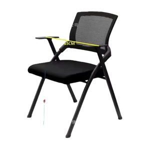 Pilot <b>Folding</b> Training Table LHY-999 Green Black Mobile School Auditorium <b>Desk</b> With Wheels - Product Image 4