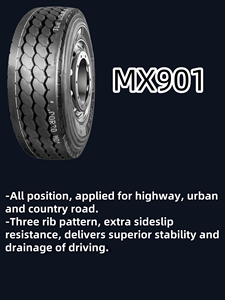 ยางรถบรรทุกและรถบัสแบบเรเดียล 18PR Extra Side Resistance TBR ทนทานทุกตำแหน่ง ขนาด 11.00R20 12R22.5 ลดราคา 11.00R20 12R22.5 ยี่ห้อ Ne - Product Image 6