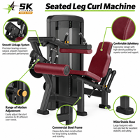 Machine à flexions de cuisses assise SK-L16 avec poids sélectionnables, équipement d'entraînement des ischio-jambiers, équipement de gym commercial, directement de l'usine