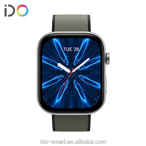 أحدث تصميم ساعة ذكية لمراقبة معدل ضربات القلب والمسافة والإجهاد قياس ضغط الدم اليدوي متوافق مع iOS andAndroid - Product Image 3