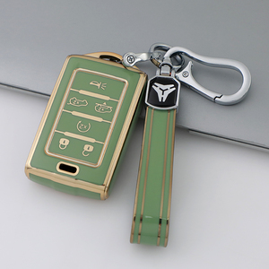 吉普道奇切诺基叛徒指南针卢比圈钥匙扣包配件厂TPU高级软汽车钥匙扣外壳 - Product Image 6