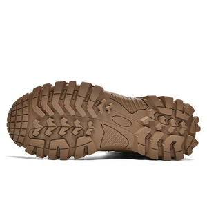 Scarponi Tattici da Trekking da <span class=keywords><strong>Uomo</strong></span> in Similpelle con Lacci, Impermeabili, Comodi, Taglie Grandi, con Logo, per Esterni - <span class=keywords><strong>Outlet</strong></span> di Fabbrica - Product Image 6
