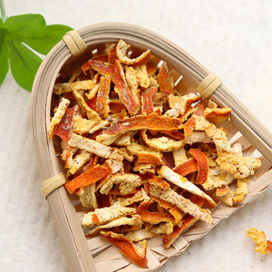 Scaglie di buccia di mandarino essiccate e tè - Tè per la salute e la perdita di peso 500g Infusione con acqua bollente - Product Image 2