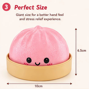 Pelota Antiestrés Gigante con Purpurina, Sensorial, Suave, de Rebote Lento, Colorida, para Descompresión, Ideal para Regalo de Oficina, Venta al Por Mayor - Product Image 3