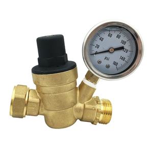 Régulateur de pression d'eau 1/2 pouce avec jauge pour camping-car, plage de pression 0-160PSI / 0-11Bar - Product Image 4