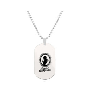 Anime gioco viola <span class=keywords><strong>Evergarden</strong></span> collane viola <span class=keywords><strong>Evergarden</strong></span> Halloween moda uomo donna Cosplay accessori regali - Product Image 5