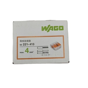 Wagos ตัวเชื่อมต่อแบบประกบ<span class=keywords><strong>221</strong></span>-<span class=keywords><strong>413</strong></span>พร้อมคันโยก3ทางตัวเชื่อมต่อ wagos 221413ตัวเรือนโปร่งใส4มม. ตัวเชื่อมต่อแบบ<span class=keywords><strong>221</strong></span> <span class=keywords><strong>413</strong></span> - Product Image 5