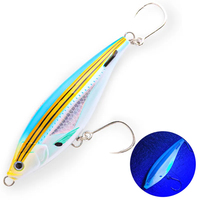Nouveaux leurres de pêche à la traîne en plastique de 130 mm/45 g et 170 mm/90 g pour lancer longue distance en haute mer, leurres coulants de type crayon pour l'eau salée