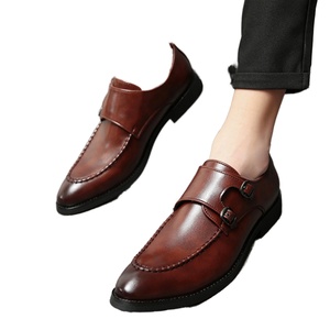 AMPLE Italian Luxury Solid Pattern Dress <b>Shoes</b> Men's Formal Business Loafers Slip-On Closure <b>Height</b> <b>Increasing</b> Flat Spring - Product Image 1