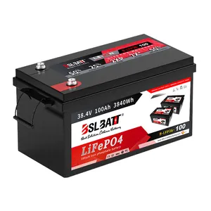 Bslbatt OEM chu kỳ sâu LFP BATERIA LiFePO4 Lithium battreies 36V 100AH LiFePO4 akku pin tự động