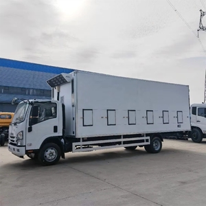 <span class=keywords><strong>Camion</strong></span> de transport de poussins <span class=keywords><strong>d</strong></span>'un jour, prix bas Chine, HOWO, transporteur <span class=keywords><strong>d</strong></span>'animaux vivants - Product Image 3