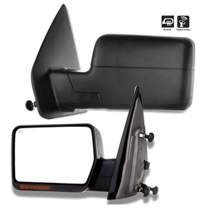 Espejos Laterales Negros con Calefacción y Señal de Giro para Camioneta F150 2004-2006, Accesorios de Alta Calidad - Product Image 4
