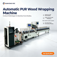 Machine de laminage pour revêtement vinyle de panneaux muraux en PVC et WPC, machine de placage de bois, machine de recouvrement de profilés en bois par colle PUR thermofusible