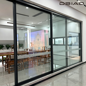 <span class=keywords><strong>Porte</strong></span> <span class=keywords><strong>coulissante</strong></span> <span class=keywords><strong>suspendue</strong></span> de luxe moderne et robuste avec <span class=keywords><strong>rail</strong></span> à roulettes et <span class=keywords><strong>verre</strong></span> panoramique <span class=keywords><strong>pour</strong></span> balcon de villa, extérieur et usage commercial - Product Image 4