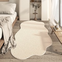 Japanischer Abstrakt-Muster Minimalistischer Teppich Schlafzimmer Kunstkaschmir Bettvorleger Wohnzimmer Kinderzimmer Rutschfester Teppich
