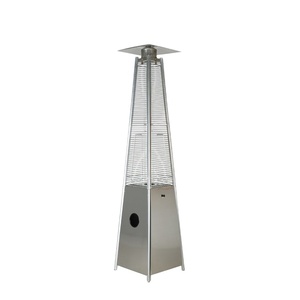 Calentador piramidal <span class=keywords><strong>de</strong></span> torre <span class=keywords><strong>de</strong></span> pie para exteriores, tubo <span class=keywords><strong>de</strong></span> vidrio cuadrado <span class=keywords><strong>de</strong></span> llama, calentador piramidal <span class=keywords><strong>de</strong></span> <span class=keywords><strong>Gas</strong></span> para exteriores - Product Image 2