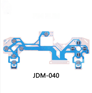 ฟิล์มนำไฟฟ้าสำหรับคอนโทรลเลอร์ PS4 V4.0 JDM-040 JDS-040 แผ่นเมมเบรนปุ่มกด สายริบบิ้นวงจรแผงวงจรทดแทน รุ่น Slim Pro - Product Image 1