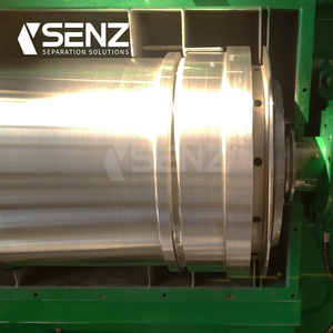 Xanthanガム分離用の大きな処理能力水平スパイラル連続デカンター遠心分離機 - Product Image 6