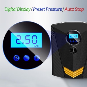 Compresor de Aire Portátil para Coche <span class=keywords><strong>DC</strong></span> 12V Inflador de Neumáticos Digital Bomba de Aire 150 PSI Automática para Llantas de Coche y Motocicleta - Product Image 3