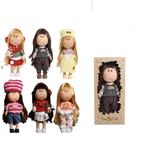 Bambola di Moda Morbida e Adorabile, Compagna di Gioco di Alta Qualità, Giocattolo per il Supporto Emotivo, Regalo a Sorpresa per Compleanni e Anniversari delle Ragazze - Product Image 1