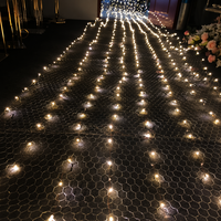 Maßgefertigte Sternenhimmel-LED-Netzbeleuchtung für Innenräume, Dekorative Sternenlichterkette für Hochzeiten, Shows, Konzerte und Bardecken