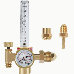 Medidor de Flujo de Argón y CO2 para Soldadura MIG/TIG, 0-4000 PSI, 10-70 CFH - Product Image 2