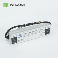 Modul Strip LED WHOOSH IP67 Tahan Air Bersertifikasi PF EMC UKCA CB, Catu Daya Switching 12V 24V 100W 150W 200W 300W 400W