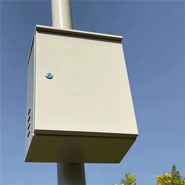 IP67 Metal Waterproof Box NEMA Waterproof Pole Wall Mounting Box Outdoor Camera Enclosure Outdoor Metal Electrical Junction Box