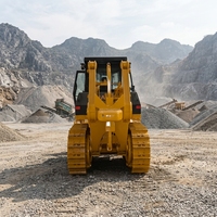 Bulldozer de 54 tonnes fabriqué en Chine, 460 CV, système de conduite fiable pour la construction de barrages et les projets de remise en état des terres