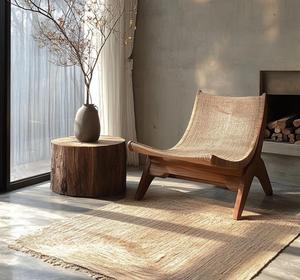 AJJ-M15 Appendiabiti <span class=keywords><strong>in</strong></span> <span class=keywords><strong>Legno</strong></span> Stile Wabi-sabi per Camera <span class=keywords><strong>da</strong></span> Letto, Arredamento Casa - Product Image 2