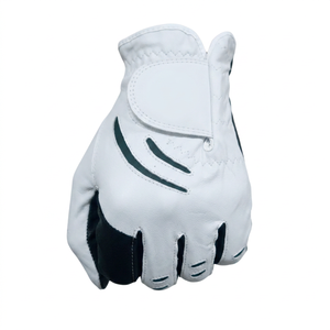Premium Full Cabretta <b>Leather</b> Waterproof Lightweight Golf <b>Gloves</b> for <b>Men</b> and Women Stylish Design Breathable and Comfort - Product Image 1